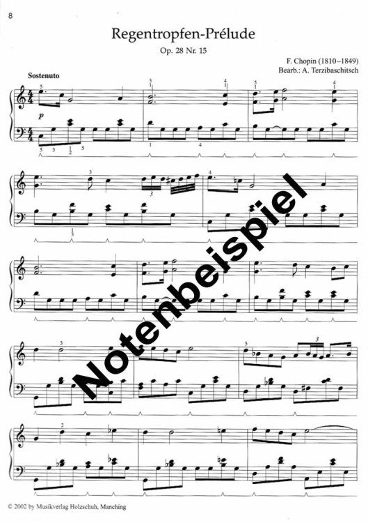 Regentropfen Prelude